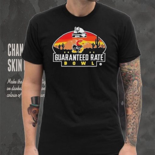 Kansas Jayhawks 2023 Guaranteed Rate Bowl Retro Style T shirt