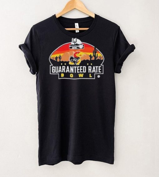 Kansas Jayhawks 2023 Guaranteed Rate Bowl Retro Style T shirt
