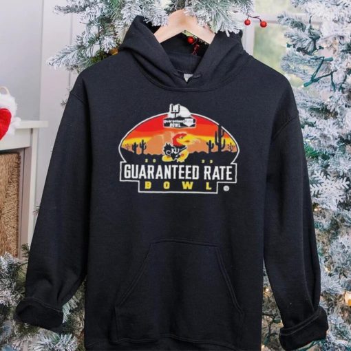 Kansas Jayhawks 2023 Guaranteed Rate Bowl Retro Style T shirt