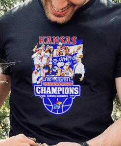 Kansas Jayhawks 2023 Women’s National Invitation Tournament Champions shirt