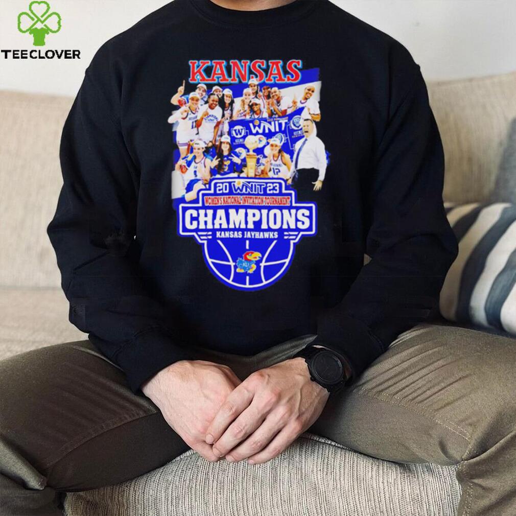 Kansas Jayhawks 2023 Women’s National Invitation Tournament Champions shirt Kansas Jayhawks 2023 Women’s National Invitation Tournament Champions shirt