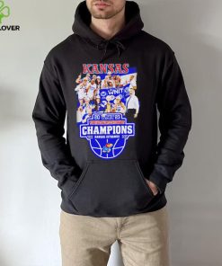Kansas Jayhawks 2023 Women’s National Invitation Tournament Champions shirt
