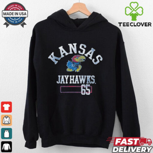 Kansas Jayhawks 65 Triblend Shirt