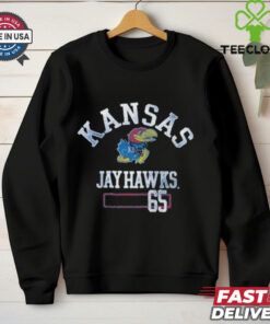 Kansas Jayhawks 65 Triblend Shirt