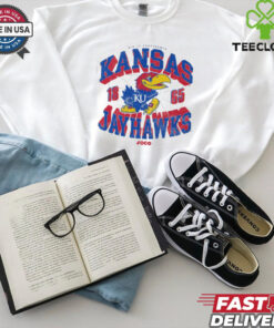 Kansas Jayhawks Court Arched Wordmark T Shirt