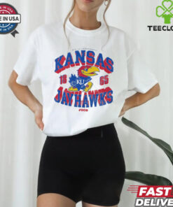 Kansas Jayhawks Court Arched Wordmark T Shirt