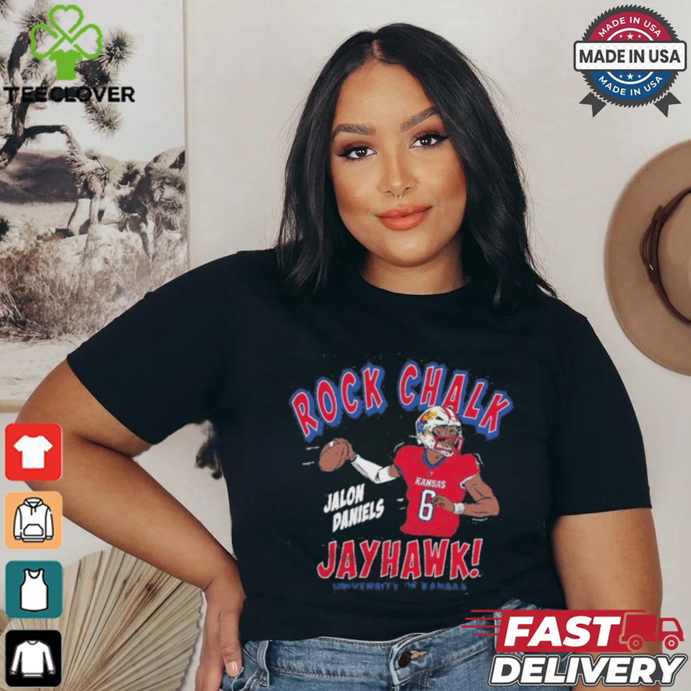 Kansas Jayhawks Jalon Daniels Rock Chalk Shirt Kansas Jayhawks Jalon Daniels Rock Chalk Shirt