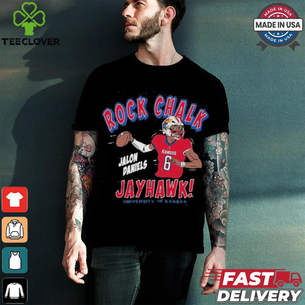 Kansas Jayhawks Jalon Daniels Rock Chalk Shirt Kansas Jayhawks Jalon Daniels Rock Chalk Shirt