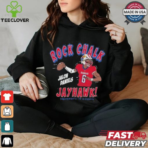 Kansas Jayhawks Jalon Daniels Rock Chalk Shirt