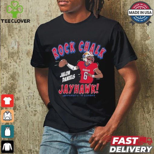 Kansas Jayhawks Jalon Daniels Rock Chalk Shirt
