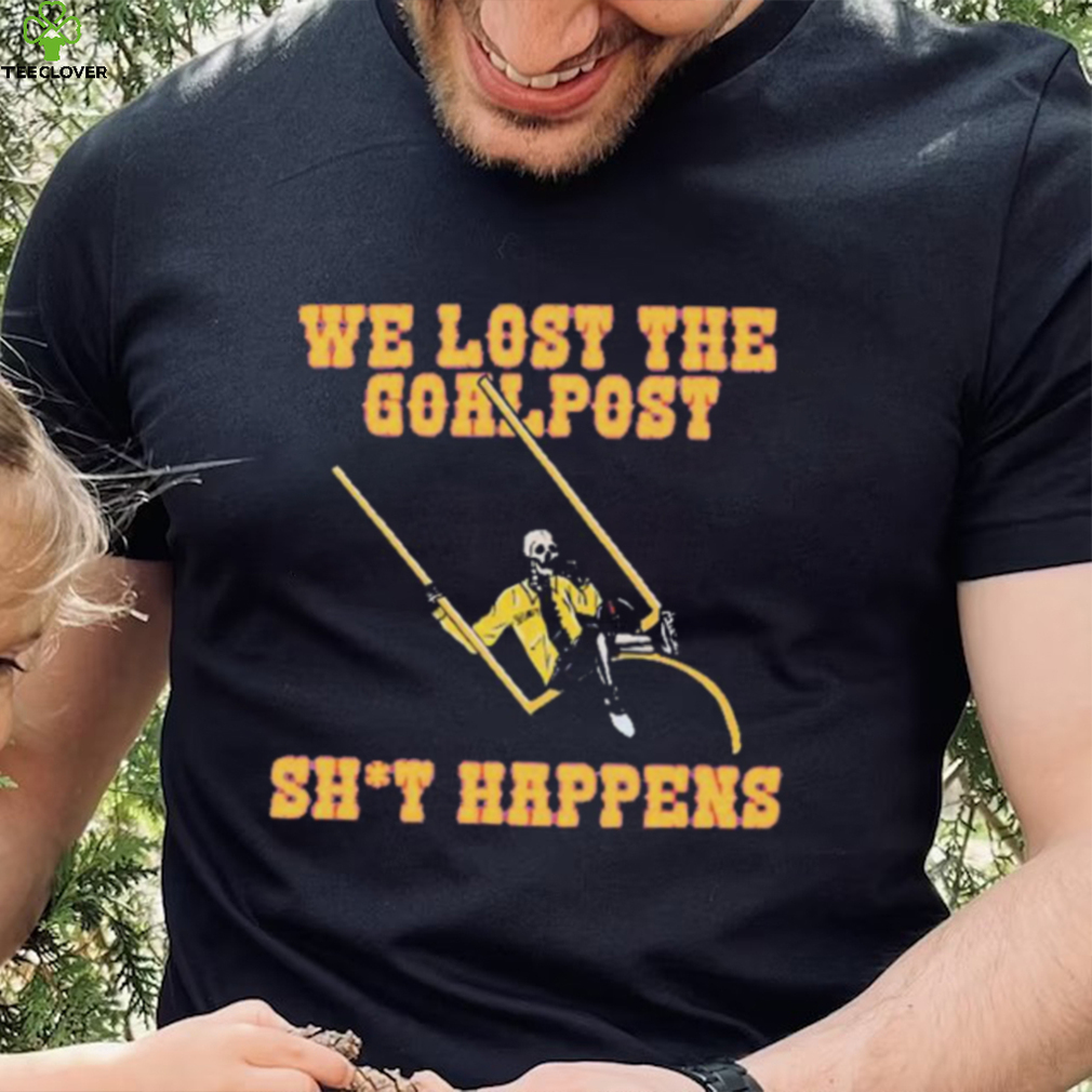 Kansas Jayhawks Lost The Goalpost Shit Happens Shirt Kansas Jayhawks Lost The Goalpost Shit Happens Shirt