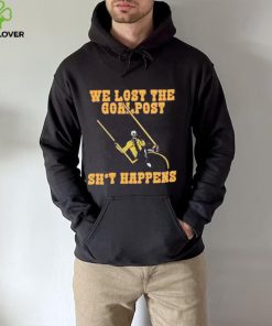 Kansas Jayhawks Lost The Goalpost Shit Happens Shirt