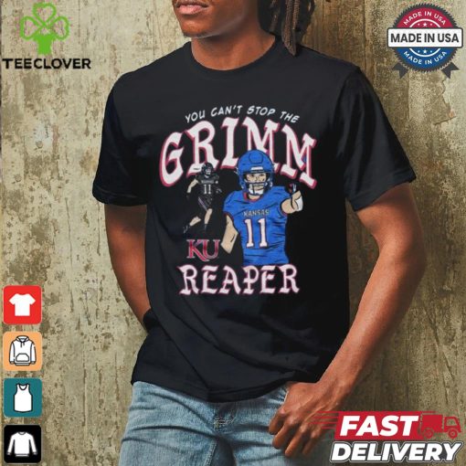 Kansas Jayhawks Luke Grimm Reaper Shirt