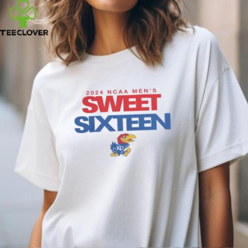 Kansas Jayhawks Men's Basketball 2024 Sweet Sixteen T Shirt