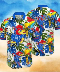 Kansas Jayhawks NCAA Flower Unisex Hawaiian Shirt