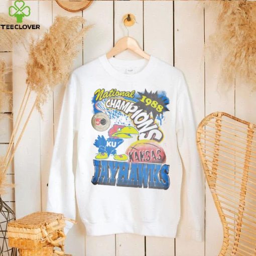 Kansas Jayhawks NCAA National Champions 1988 vintage shirt