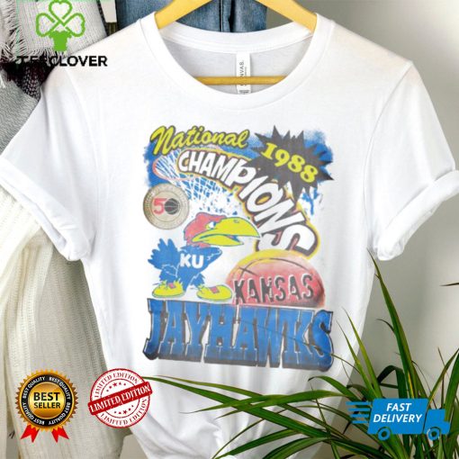 Kansas Jayhawks NCAA National Champions 1988 vintage shirt