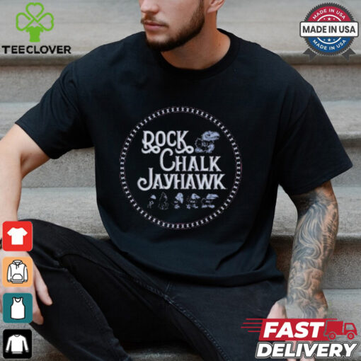 Kansas Jayhawks Rock Chalk Jayhawk Alumni Association T shirts