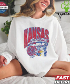 Kansas Jayhawks Script Swish T Shirt