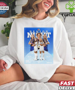 Kansas Jayhawks Vs Utah State Senior Night 2024 Poster t shirt