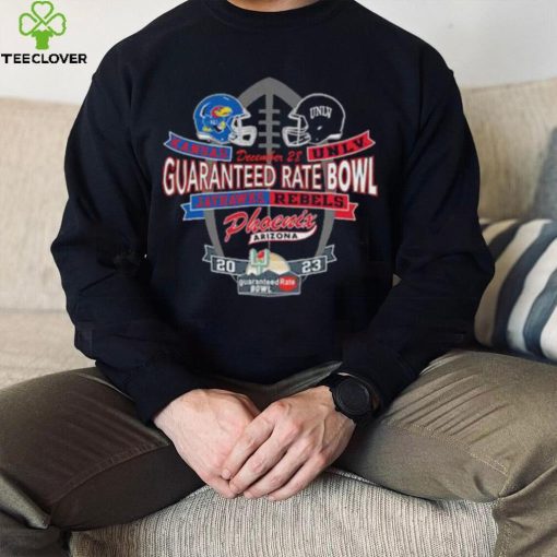 Kansas Jayhawks Vs. Unlv Rebels Guaranteed Rate Bowl Phoenix Arizona December 28, 2023 Shirt