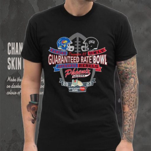 Kansas Jayhawks Vs. Unlv Rebels Guaranteed Rate Bowl Phoenix Arizona December 28, 2023 Shirt