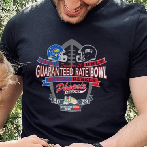 Kansas Jayhawks Vs. Unlv Rebels Guaranteed Rate Bowl Phoenix Arizona December 28, 2023 Shirt