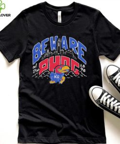 Kansas Jayhawks basketball beware of the Phog logo shirt