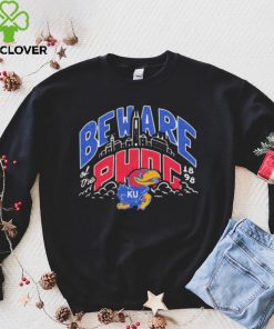 Kansas Jayhawks basketball beware of the Phog logo shirt