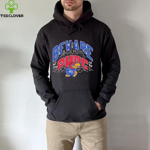 Kansas Jayhawks basketball beware of the Phog logo shirt