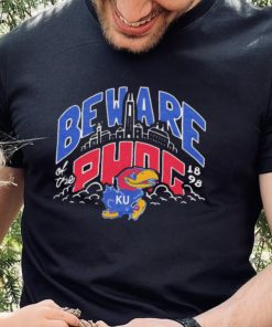 Kansas Jayhawks basketball beware of the Phog logo shirt