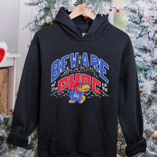 Kansas Jayhawks basketball beware of the Phog logo shirt