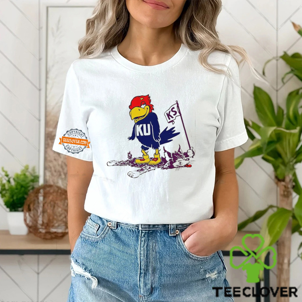 Kansas Jayhawks stomp on Kansas State Wildcats shirt Kansas Jayhawks stomp on Kansas State Wildcats shirt