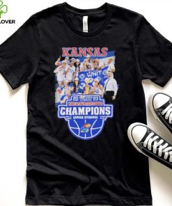 Kansas Jayhawks teams 2023 WNIT Women’s National Invitation Tournament Champions shirt