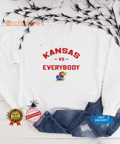 Kansas Jayhawks vs everybody shirt