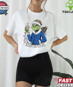 Kansas Jayhawks x Santa Grinch Is This Jolly Enough Merry Christmas Shirt