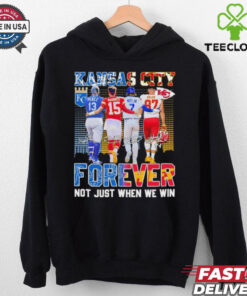 Kansas Perez Witt Jr Mahomes and Kelce Forever Not Just When We Win Shirt
