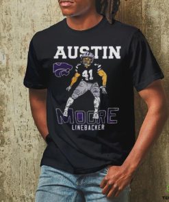 Kansas State Football Austin Moore Linebacker hoodie, sweater, longsleeve, shirt v-neck, t-shirt