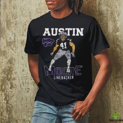 Kansas State Football Austin Moore Linebacker hoodie, sweater, longsleeve, shirt v-neck, t-shirt