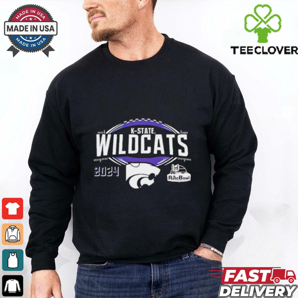 Kansas State Wildcats 2024 Rate Bowl Champions logo shirt Kansas State Wildcats 2024 Rate Bowl Champions logo shirt