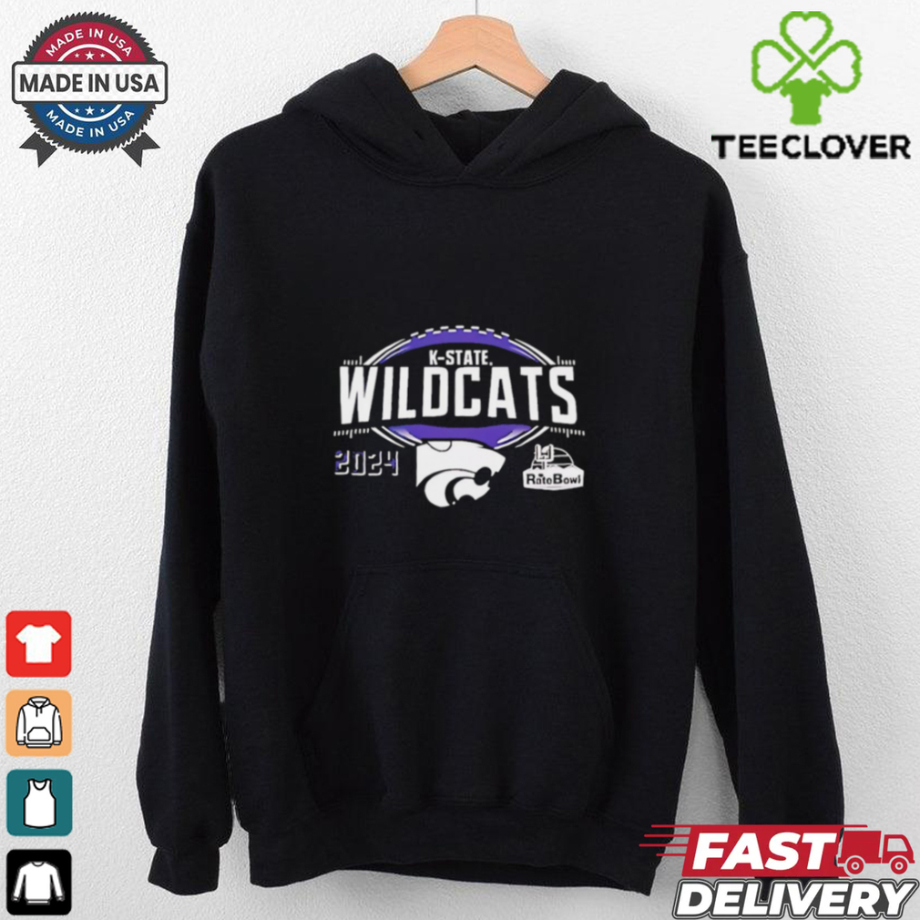 Kansas State Wildcats 2024 Rate Bowl Champions logo shirt Kansas State Wildcats 2024 Rate Bowl Champions logo shirt