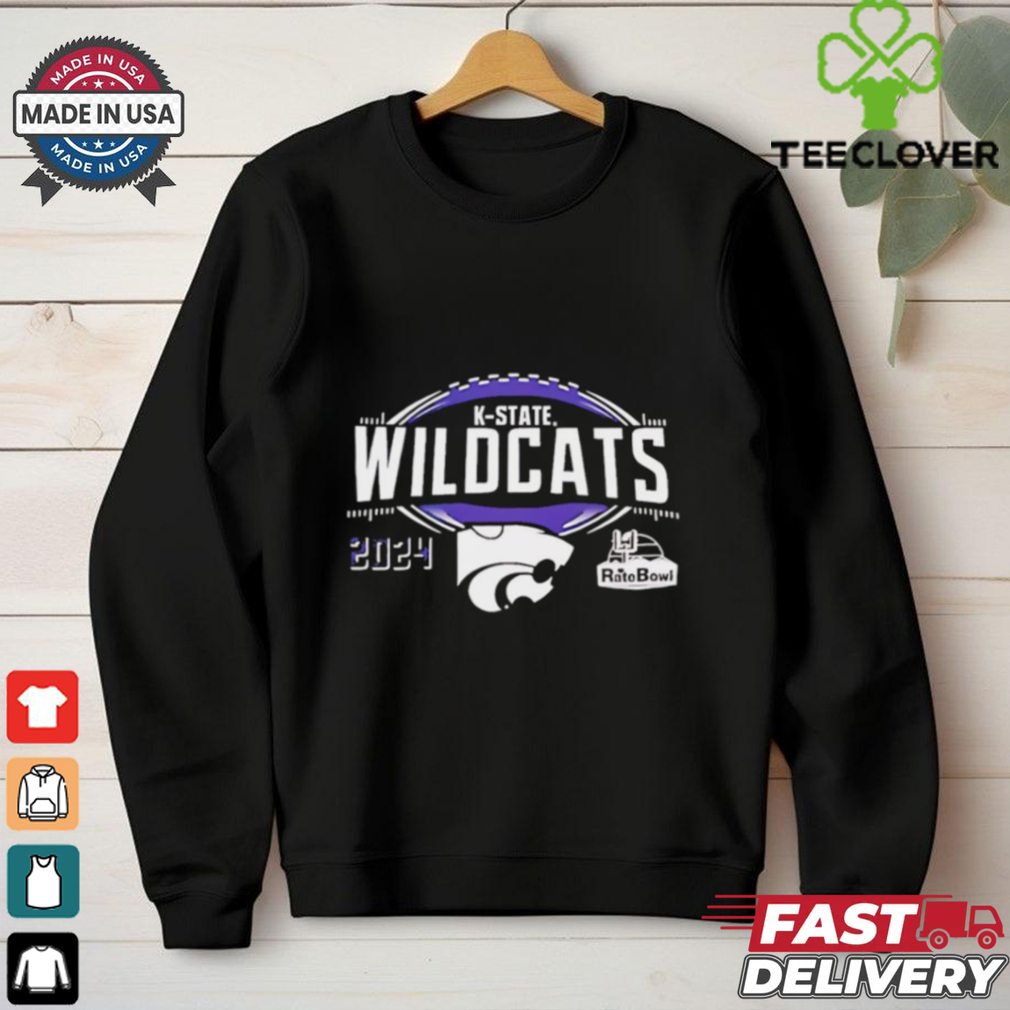 Kansas State Wildcats 2024 Rate Bowl Champions logo shirt Kansas State Wildcats 2024 Rate Bowl Champions logo shirt