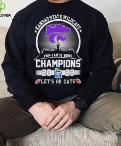 Kansas State Wildcats Pop Tarts Bowl Champions 2023 let’s go Cats hoodie, sweater, longsleeve, shirt v-neck, t-shirt