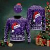 NCAA Men’s Long Sleeve Shirt with Sublimated Holiday Ugly Sweater Design