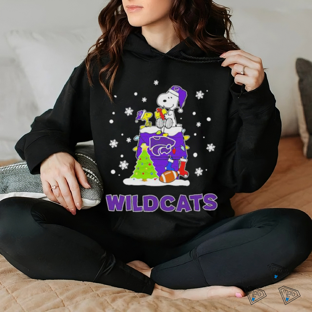 Kansas State Wildcats Snoopy Christmas Shirt Kansas State Wildcats Snoopy Christmas Shirt