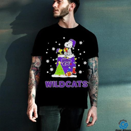 Kansas State Wildcats Snoopy Christmas Shirt
