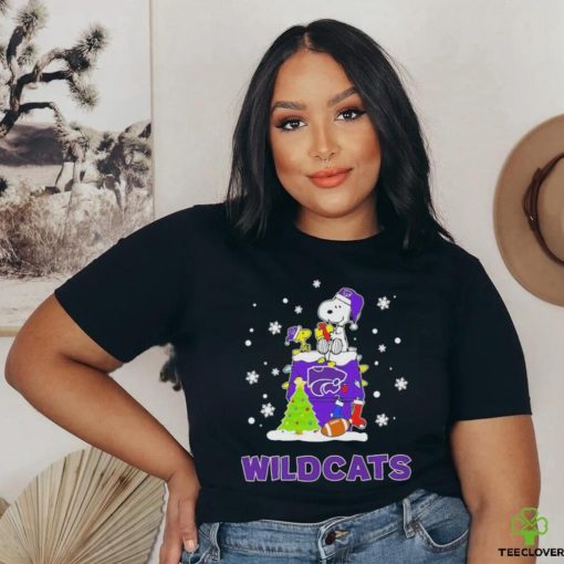 Kansas State Wildcats Snoopy Christmas Shirt