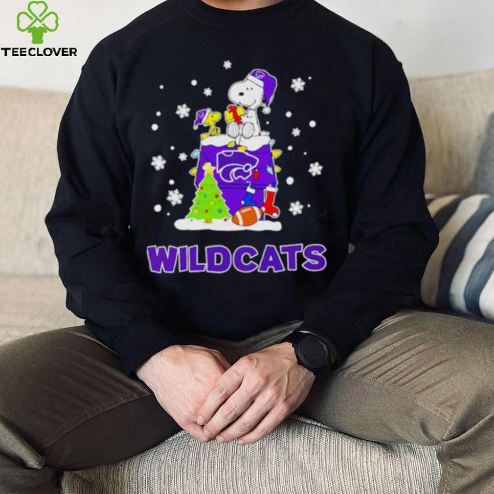 Kansas State Wildcats Snoopy Christmas shirt Kansas State Wildcats Snoopy Christmas shirt
