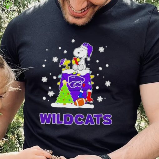Kansas State Wildcats Snoopy Christmas shirt