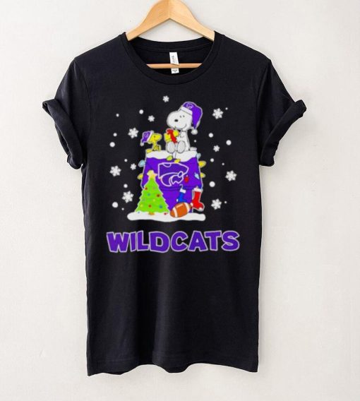 Kansas State Wildcats Snoopy Christmas shirt